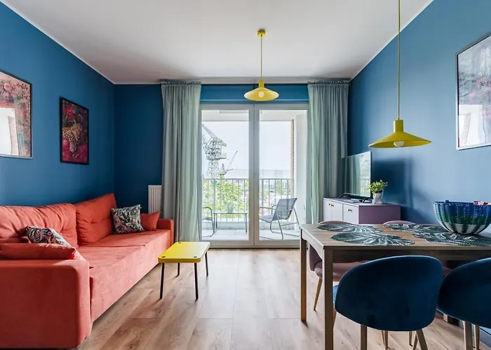 Appartement Z Tarasem Widokowym W Centrum Gdanska Popieluszki - Milanoinvestment Gdańsk