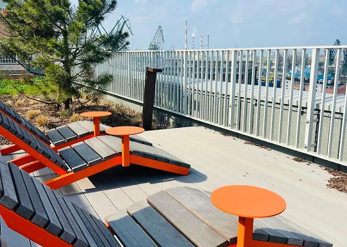 Z Tarasem Widokowym W Centrum Gdanska Popieluszki - Milanoinvestment Daire *